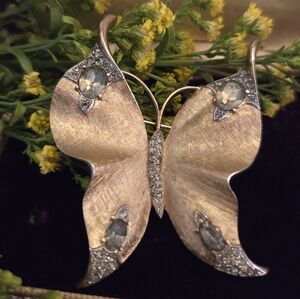 Vintage 1955 Philippe Crown Trifari Butterfly Brooch